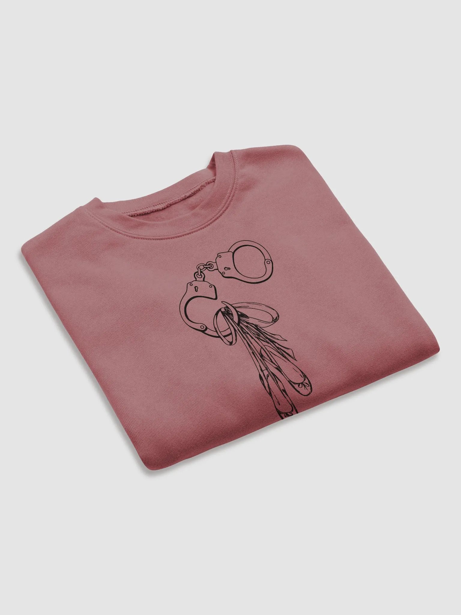 Cuffs & Ballerina Crop Sweatshirt product image (15)