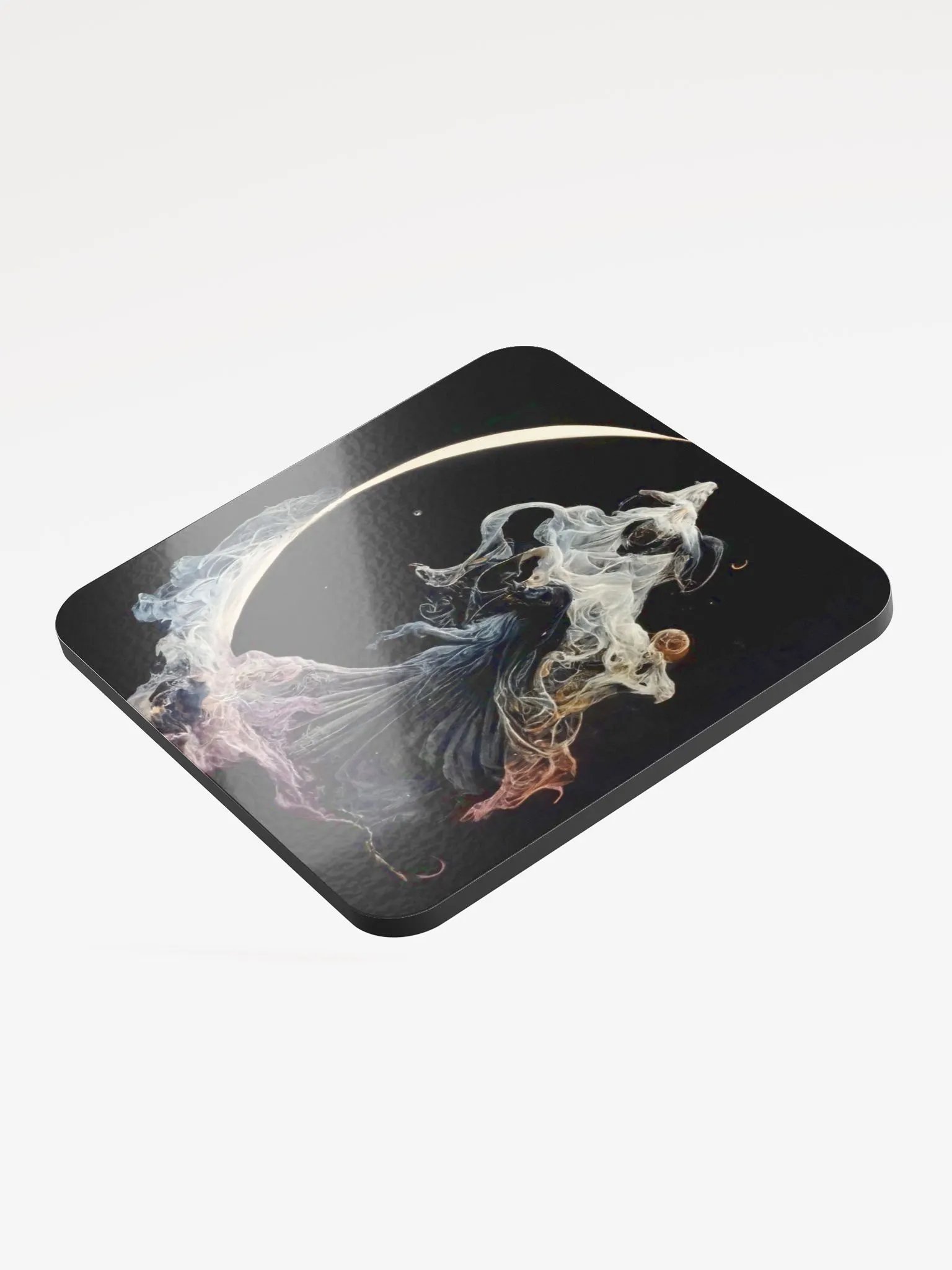 Lunar Dance Glossed Cork Coaster product image (3)