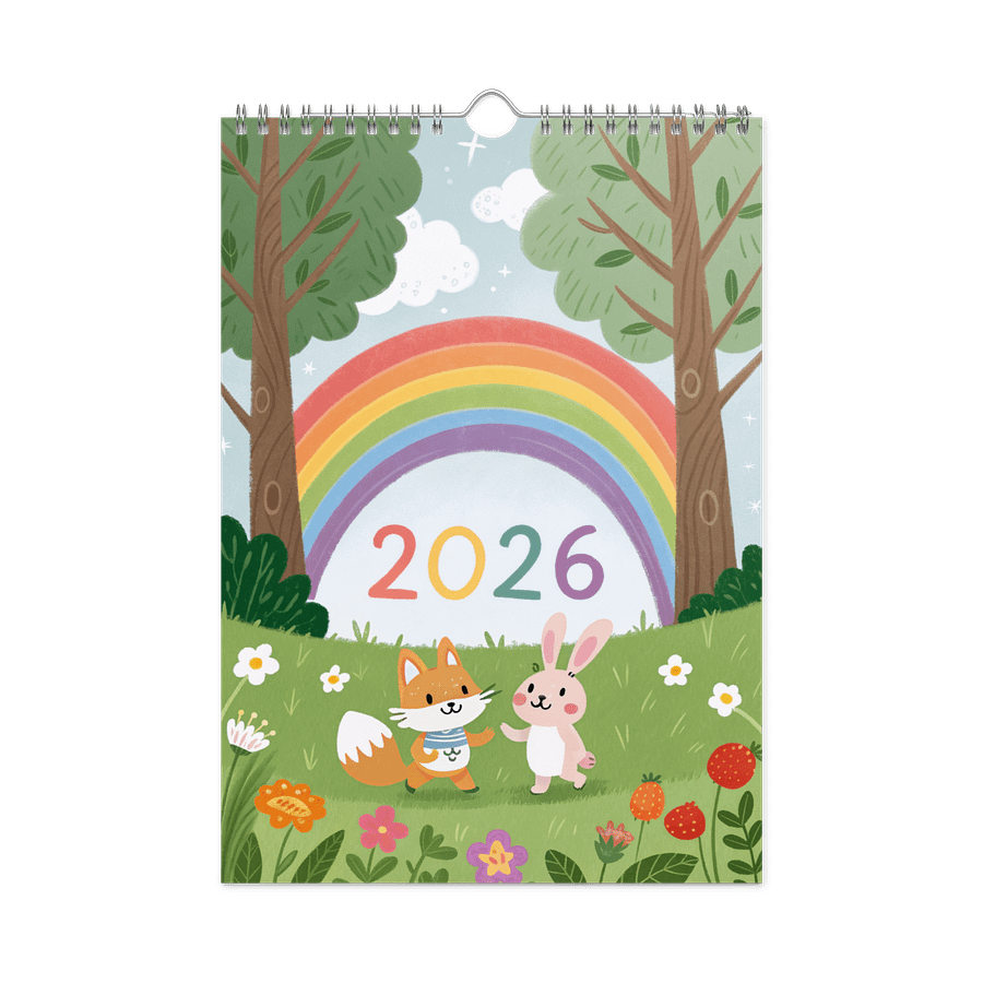 ADORABLE ANIMALS WALL CALENDAR 2026 product image (3)