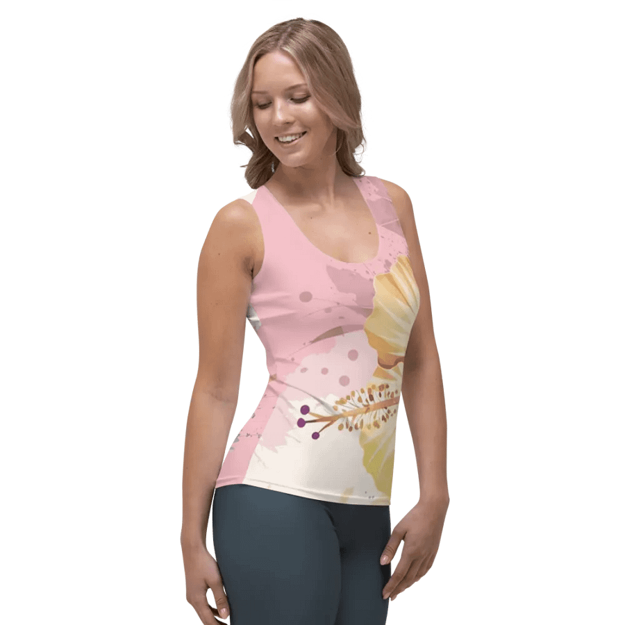Hibiscus Harmony Women's Tank Top product image (4)