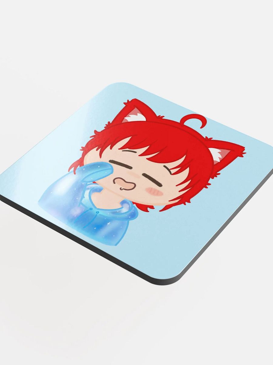 Sleepy Void Kitty - Coaster product image (4)