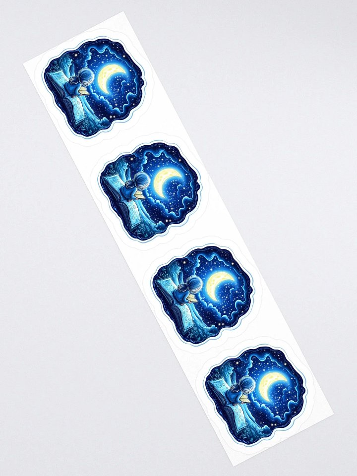 Moonlit Storytime Mini Strip Sticker product image (2)