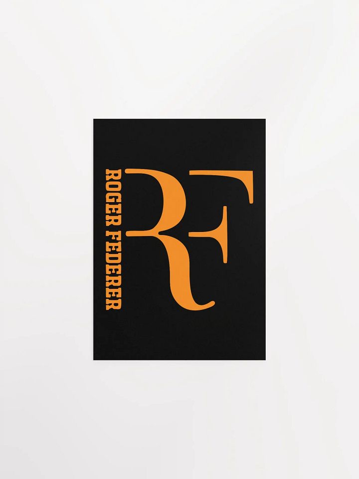 RF Monogram Orange Poster product image (4)
