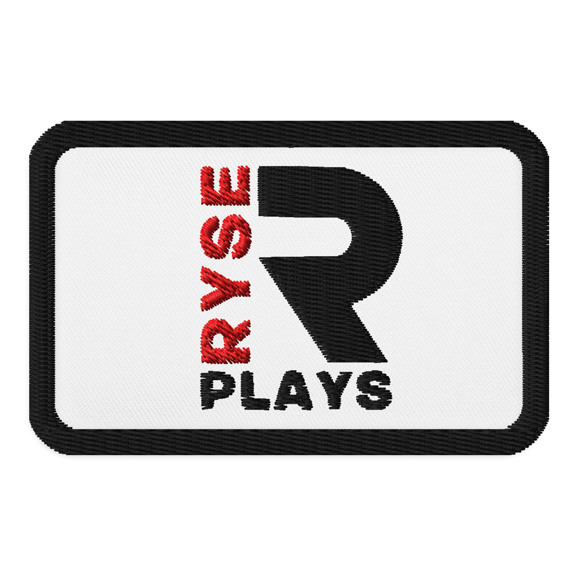 Ryse Plays Patch (white) product image (1)