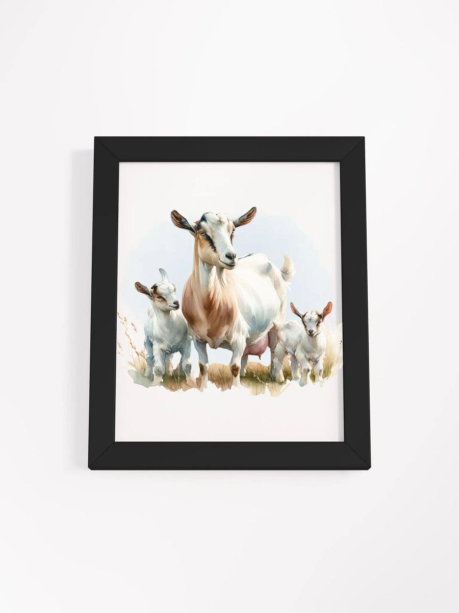 Nigerian Dwarf Mama - Framed Print product image (1)