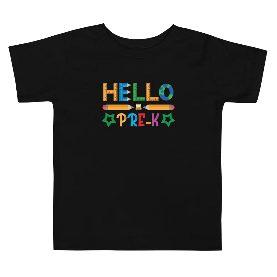 Playful Pre-K Typography Toddler T-Shirt product image (6)