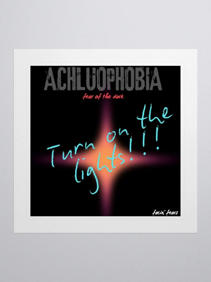 Achluophobia-Fear of the dark product image (1)