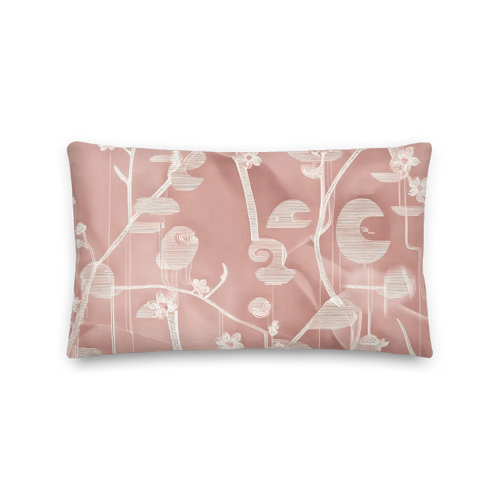 Pretty & Pink Asian Inspired Premium Accent Pillow product image (1)