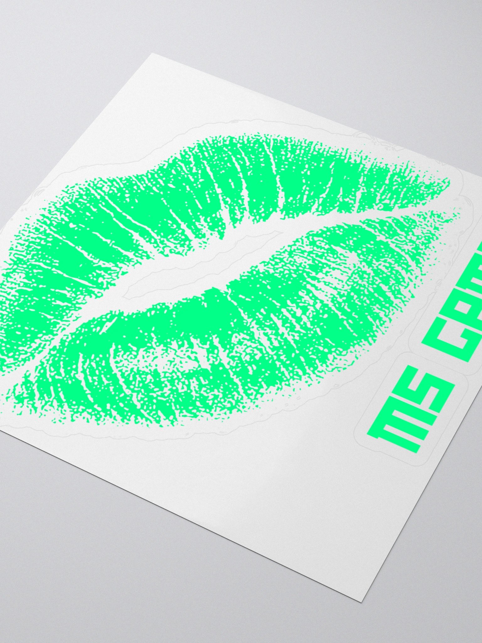 Ms Gamer Mwah Sticker - 4x4 product image (3)