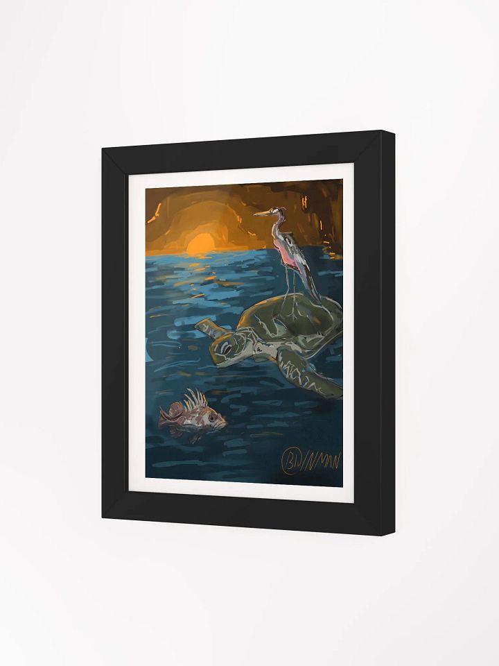 Sunset Serenity Framed Poster product image (1)