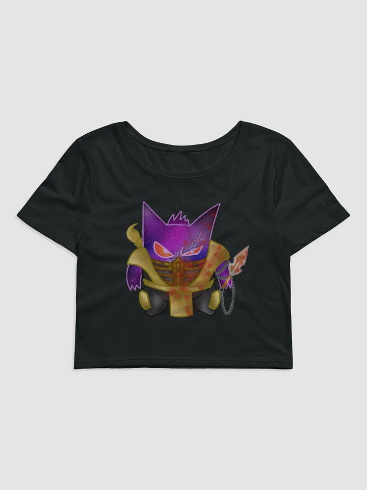 Scorpion X Gengar (Galaxy) Bella+Canvas Crop Baby Tee product image (1)
