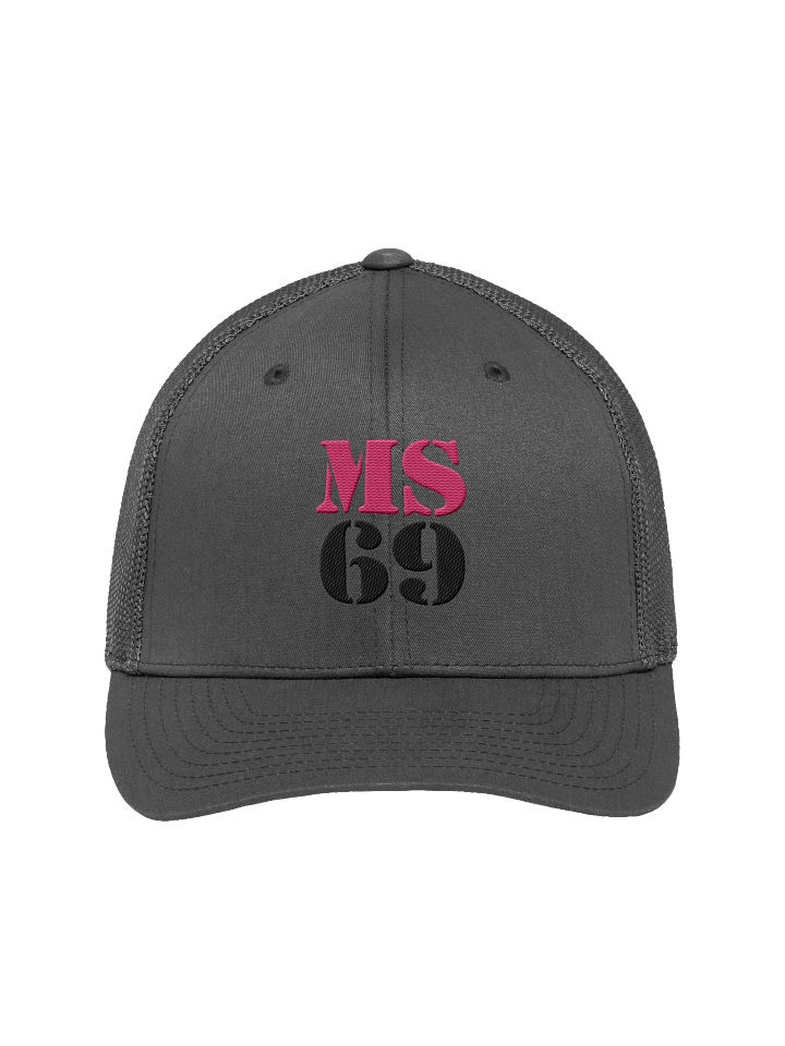 MS69 - Flexfit Trucker Hat Pink/Black product image (1)