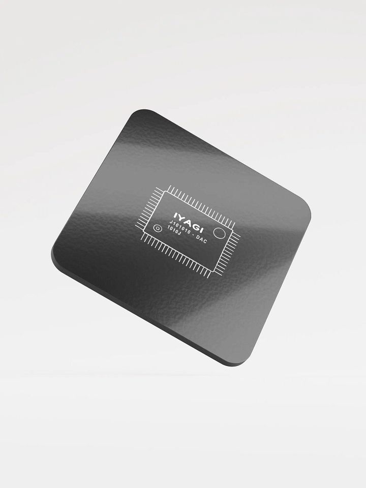 iyagi DAC Chip Coaster (black) product image (1)
