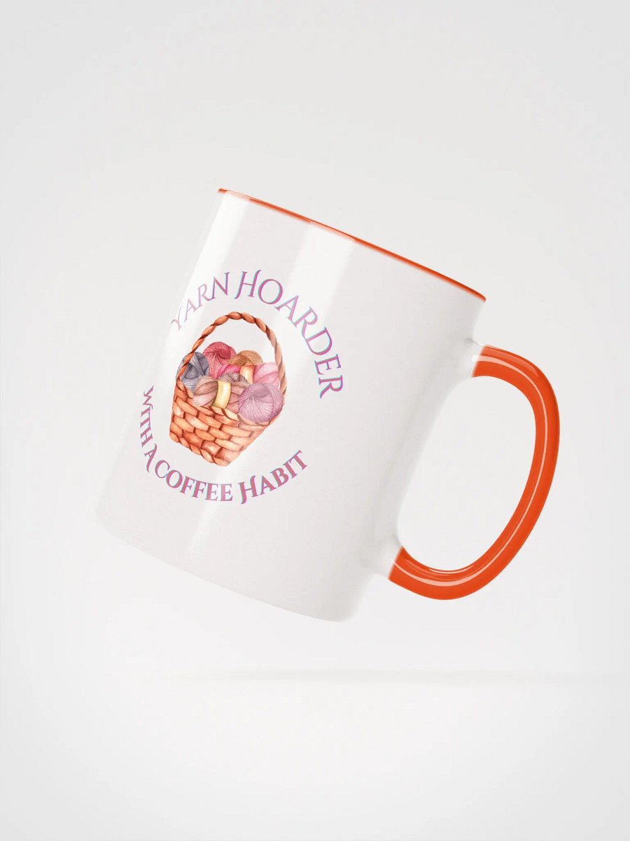 "Yarn Hoarder With A Coffee Habit" Coffee Mug product image (47)