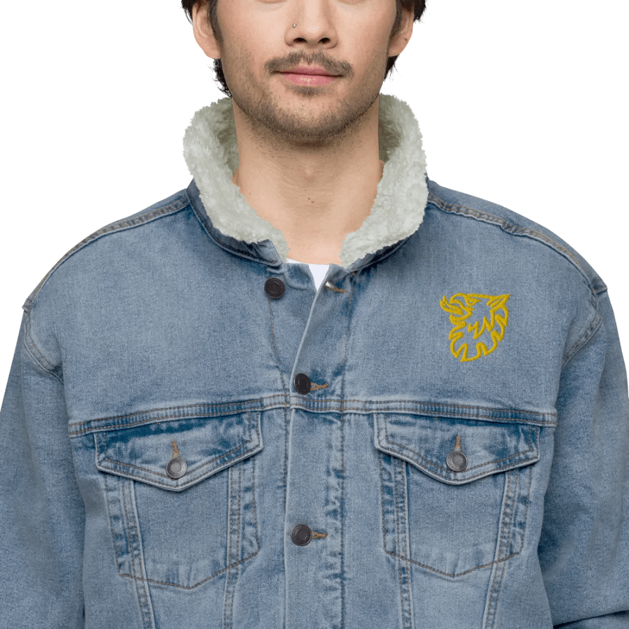 Sherpa Denim Jacket by Threadfast Apparel 372J/Gripen Yellow product image (4)