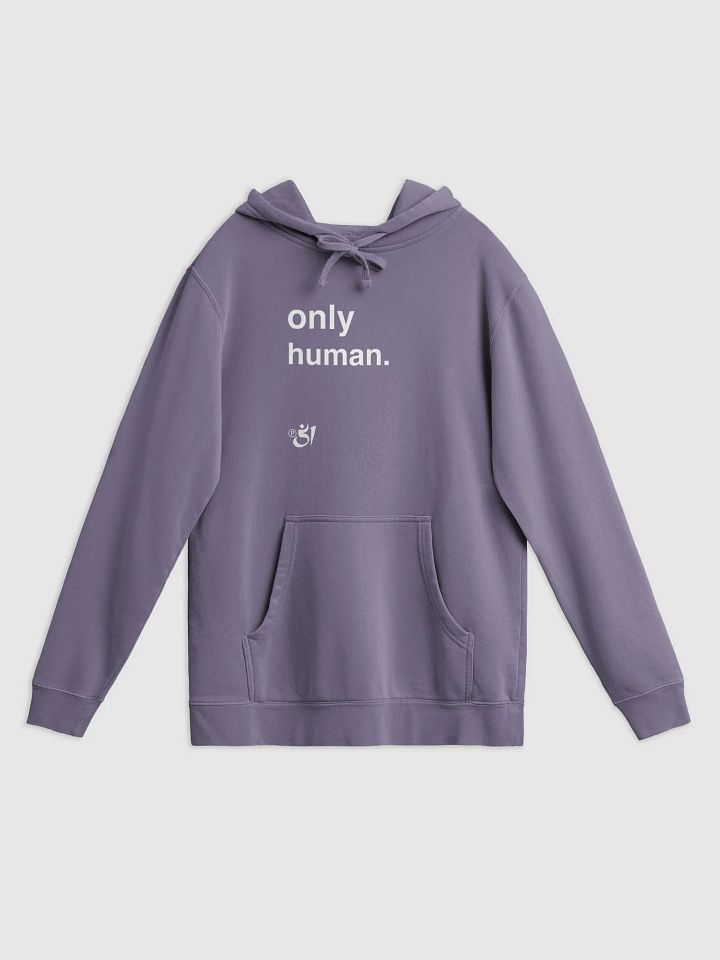 only human. hoodie product image (1)