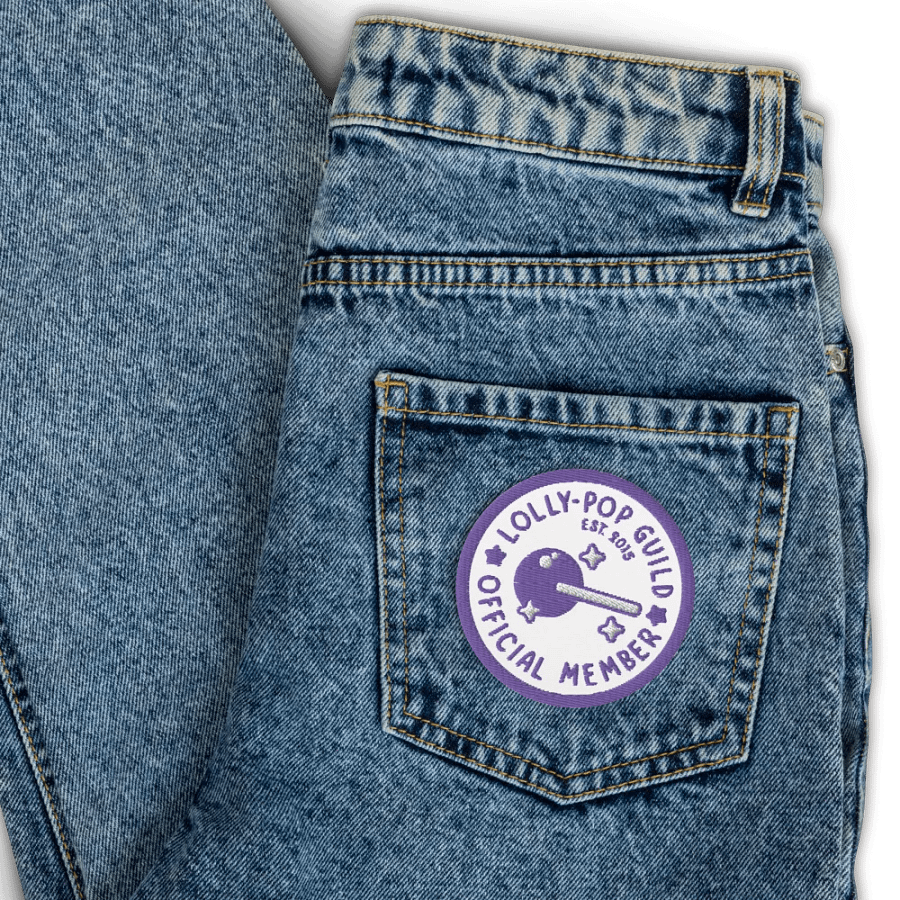 Lolly-Pop Guild Member Patch [White] product image (3)