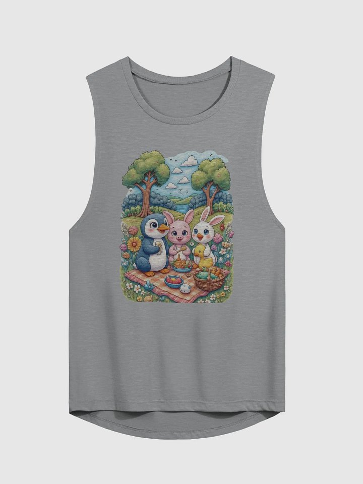 Whimsical Picnic Baby Animal Friends Women's Tank product image (3)