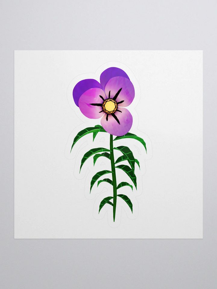 Magic Violet Flower - Sticker product image (1)