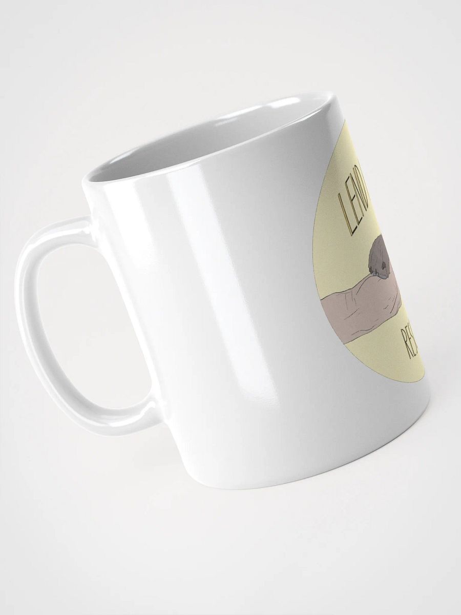 Lend A Paw Rescue logo mug product image (2)