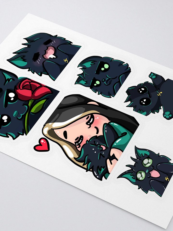 Xylia Emote Sticker Set product image (2)