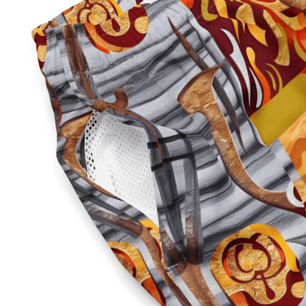 Men's Dancing Warrior Swim Trunks product image (6)