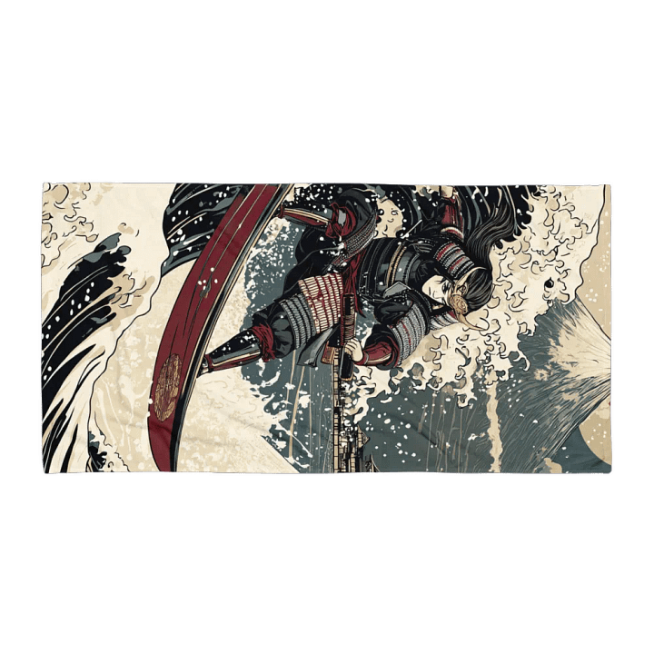 Big Wave Surf Warrior Towel product image (1)