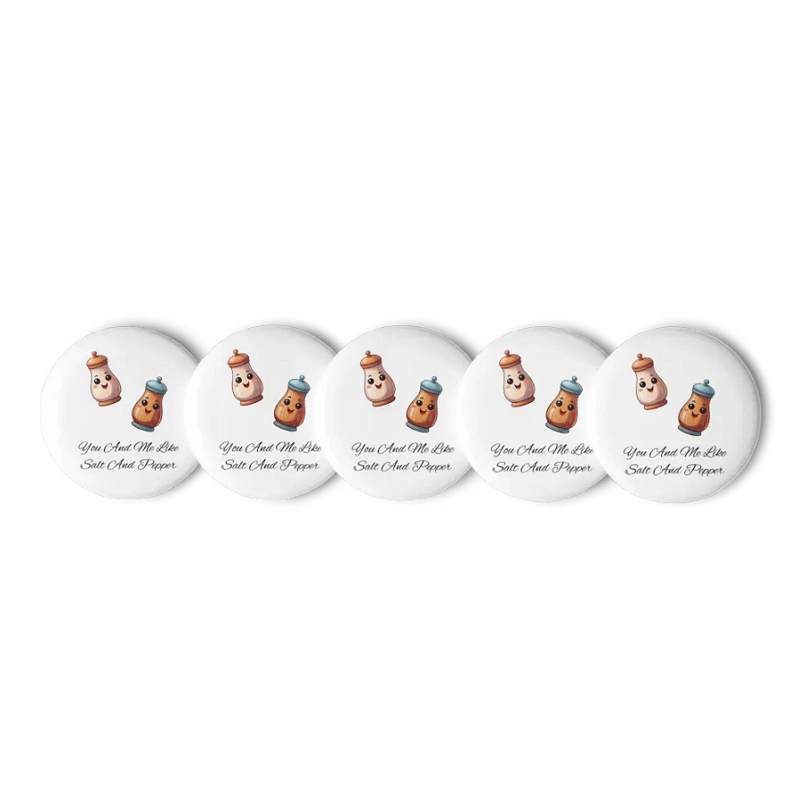 You And Me Like Salt And Pepper Pins product image (1)