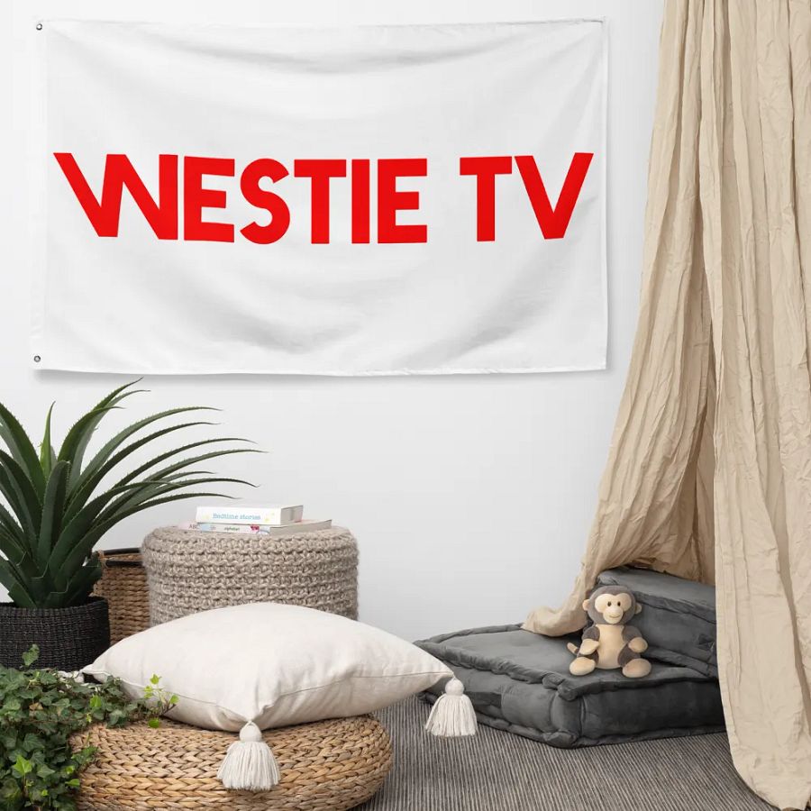 Westie TV Flag product image (5)