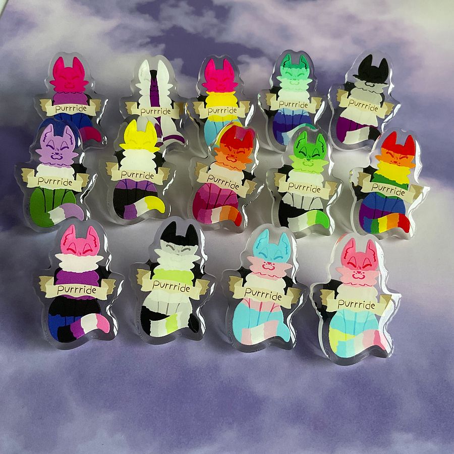 "Purrride" pin product image (1)