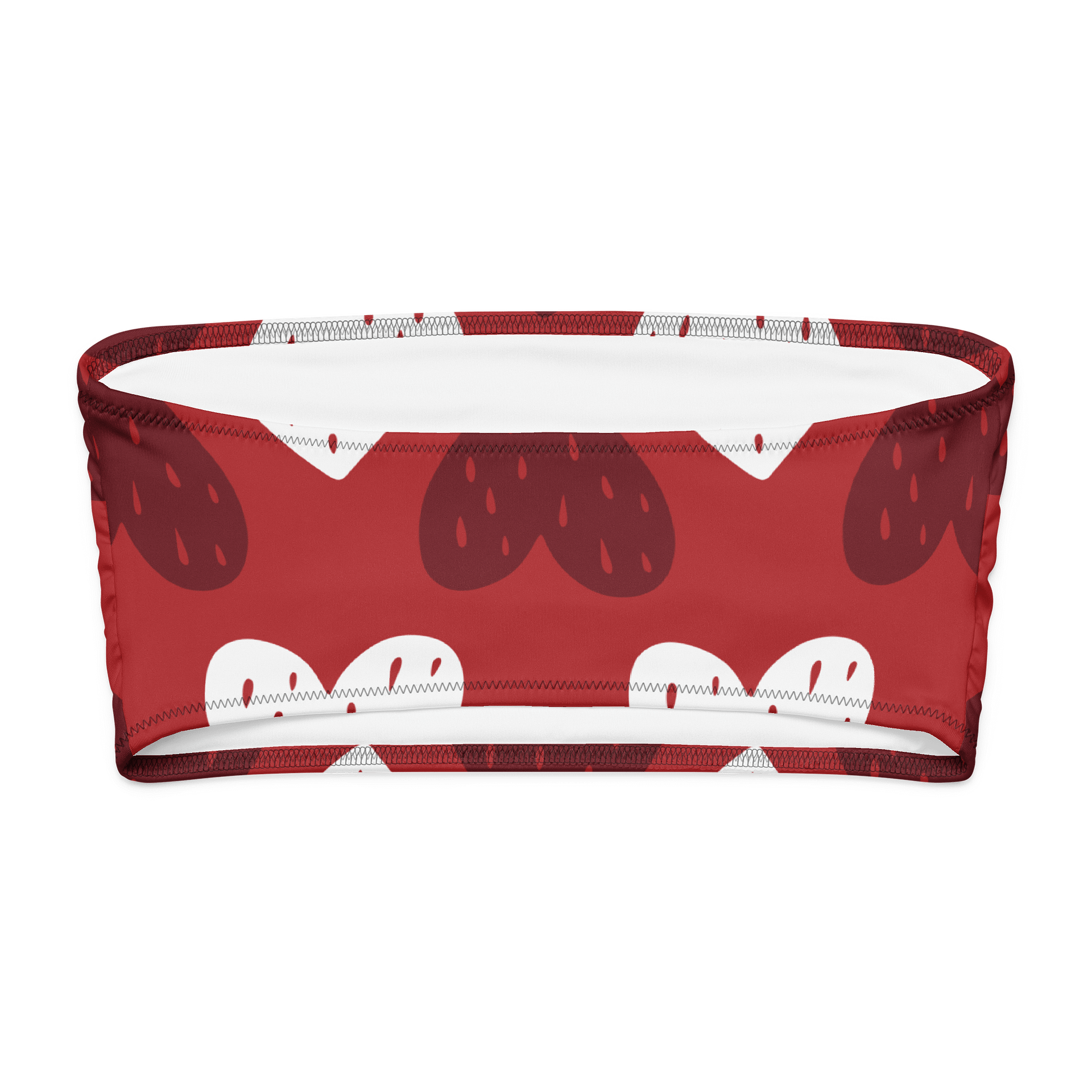 Heartfelt Red Bandeau Top product image (5)