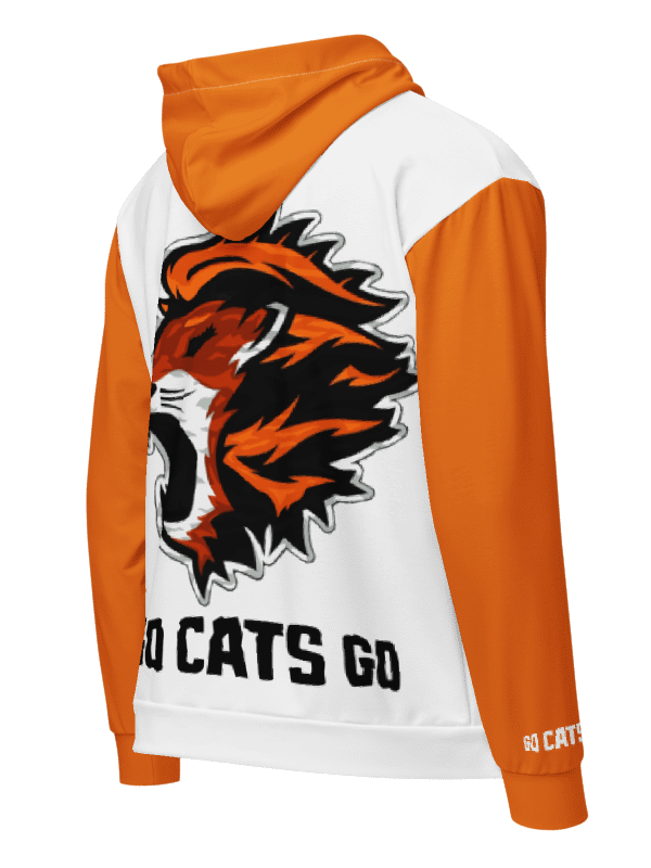 Orange Cats Hoodie (White) product image (1)