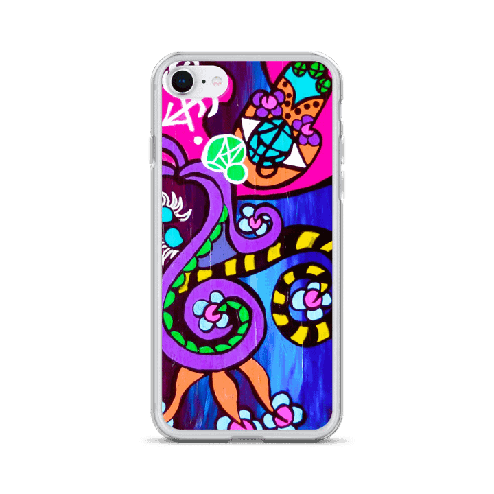 Whimsical Floral Fantasy iPhone Case product image (2)