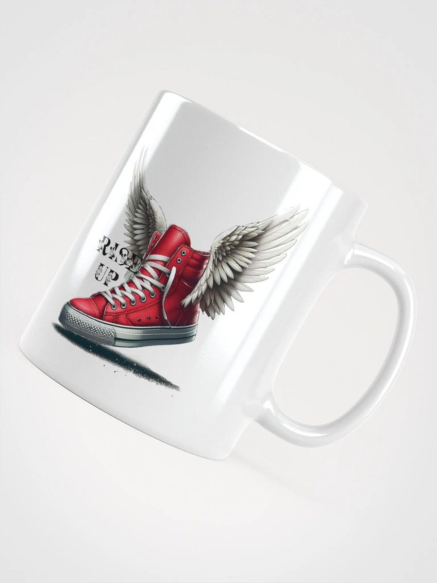 Red Sneaker with Wings - Rise Up Mug product image (4)