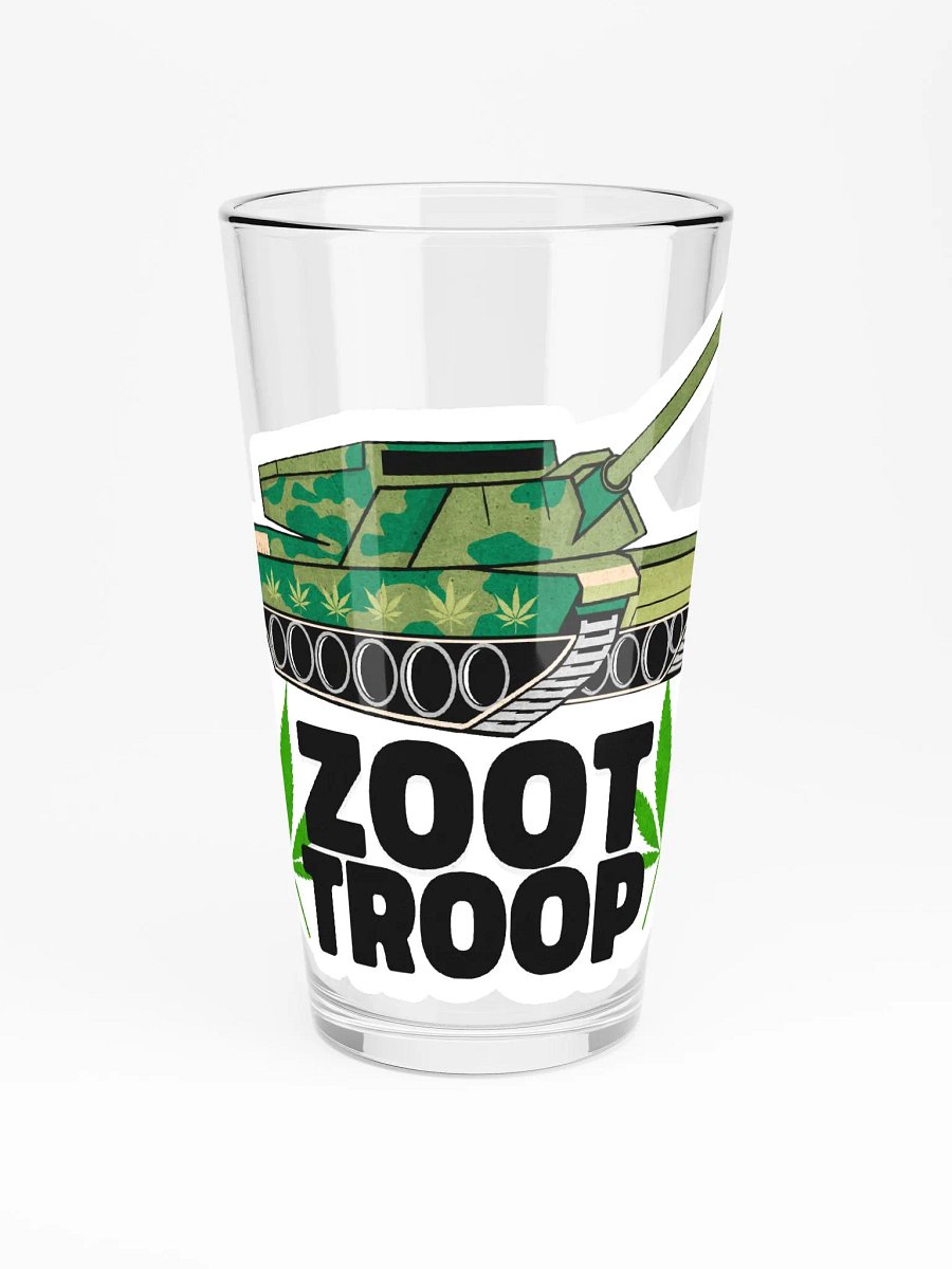 Zoot Troop large logo glass product image (3)