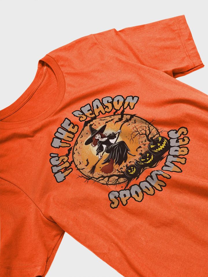 Tis The Season Spooky Vibes Witch T-Shirt product image (32)