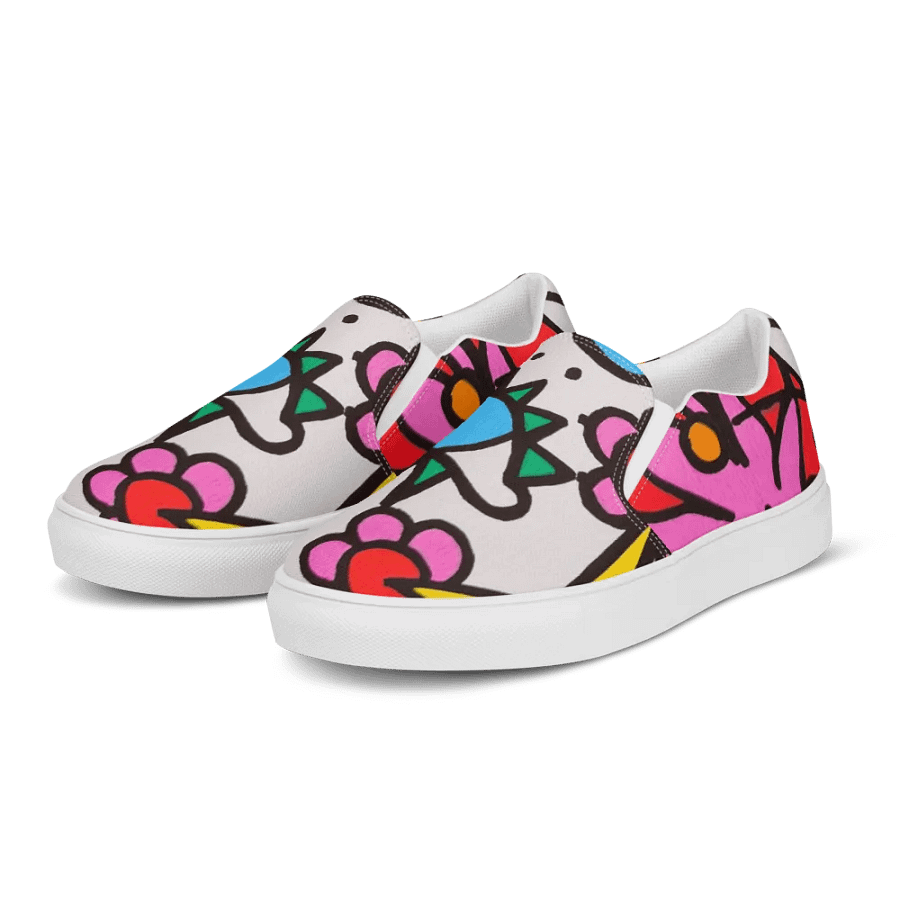 Women's Vibrant Shapes Slip-Ons product image (8)