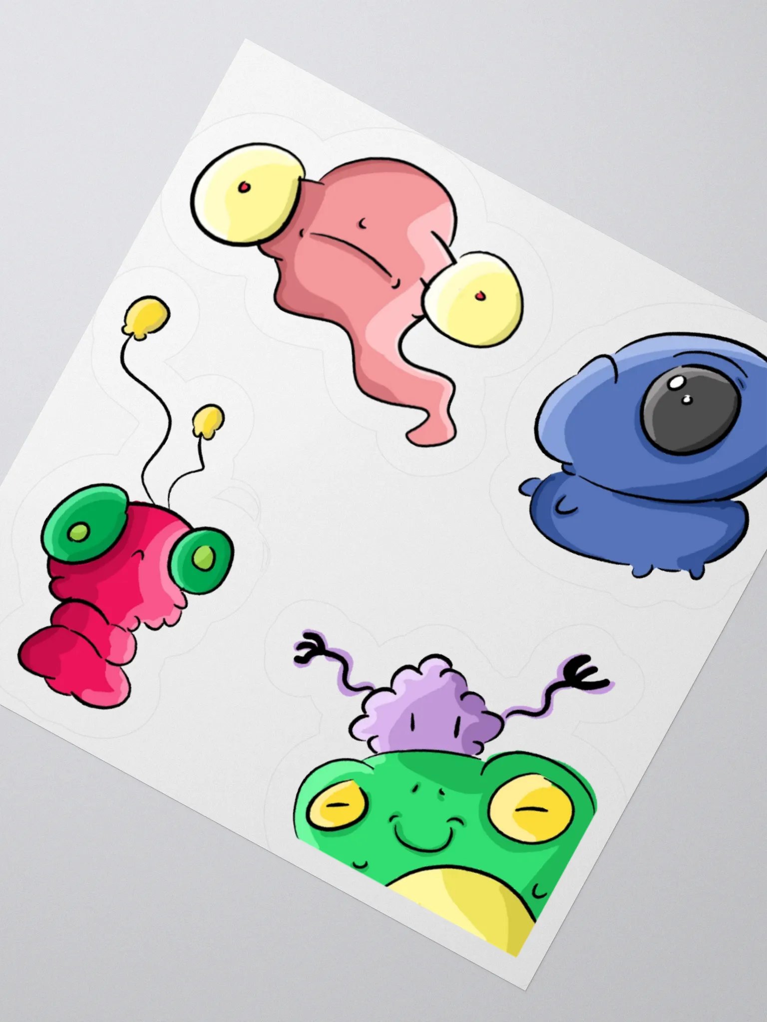 Little guys sticker set 1 product image (6)
