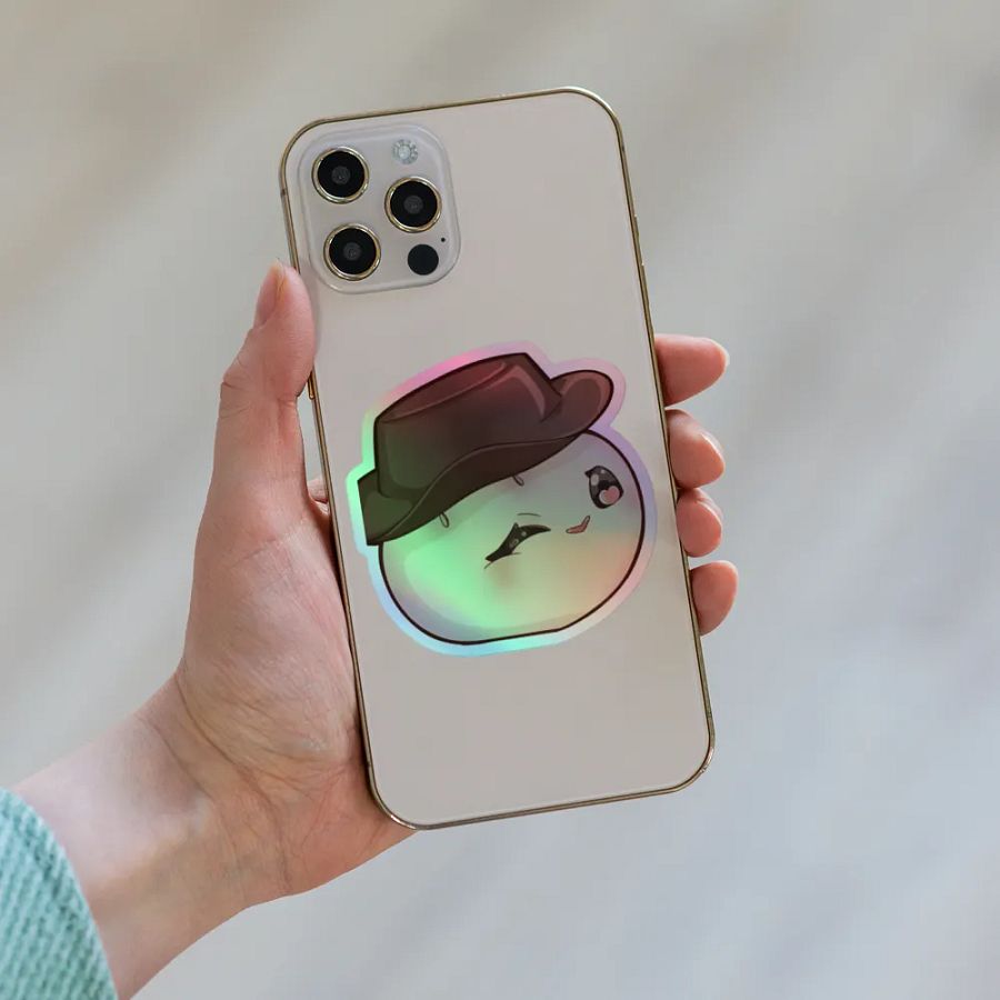 Howdy Bun Holographic Sticker product image (6)