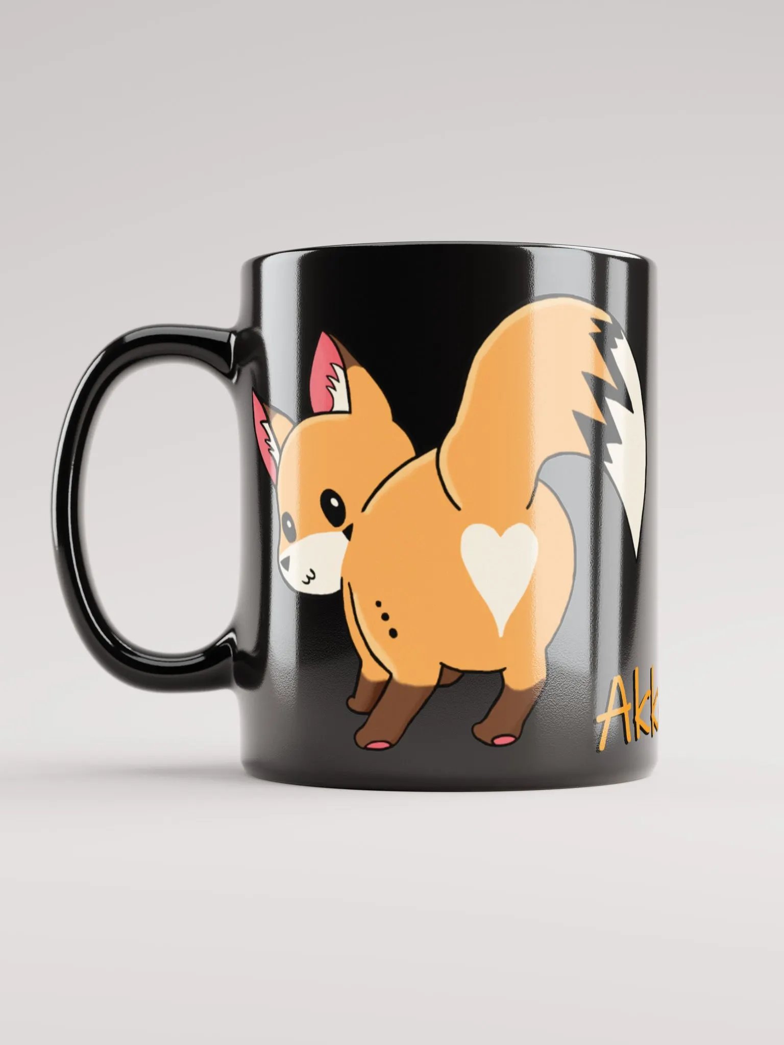 Butt Black Glossy Mug product image (1)