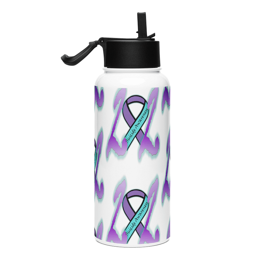 Ribbon of Hope Stainless Steel Water Bottle product image (4)