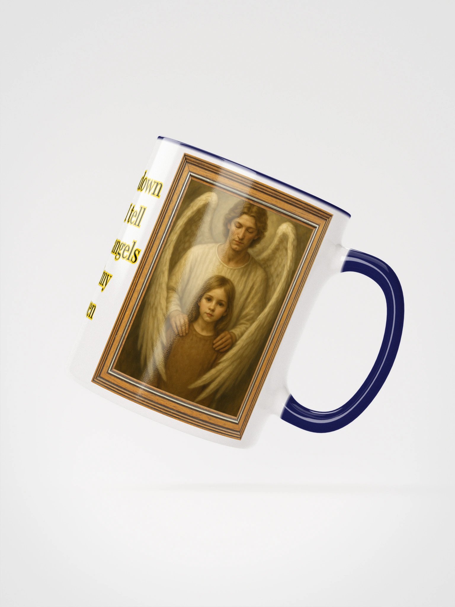 Angels Watch Over Them (Female) 2-Tone Ceramic Mug product image (24)