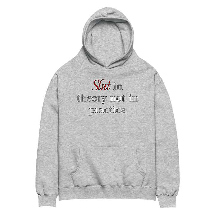 Slut in Theory Premium Hoodie product image (8)