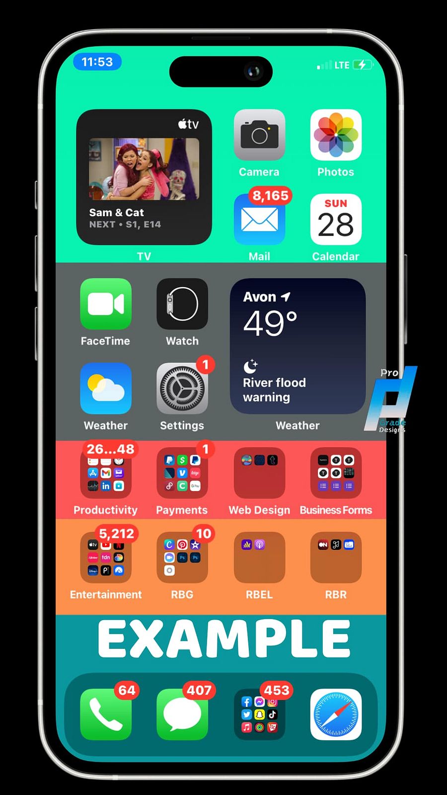 iPhone Organizer Wallpaper product image (5)