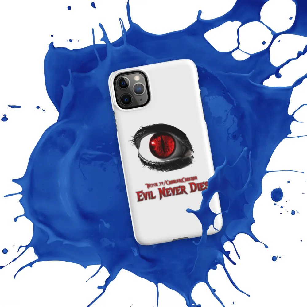 Red Evil Never Dies Logo Phone Case product image (54)