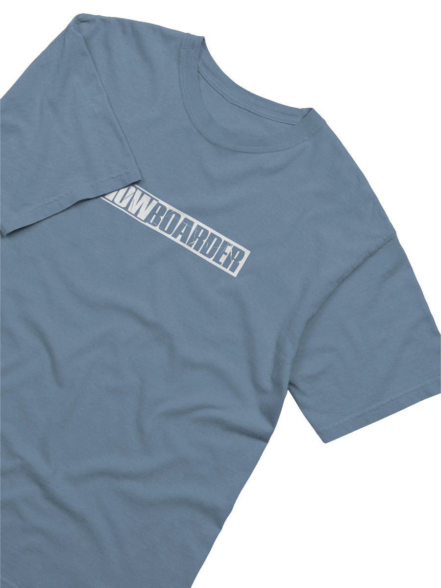 Snowboarder Lockup Logo | Crew T-Shirt (Dark) product image (14)