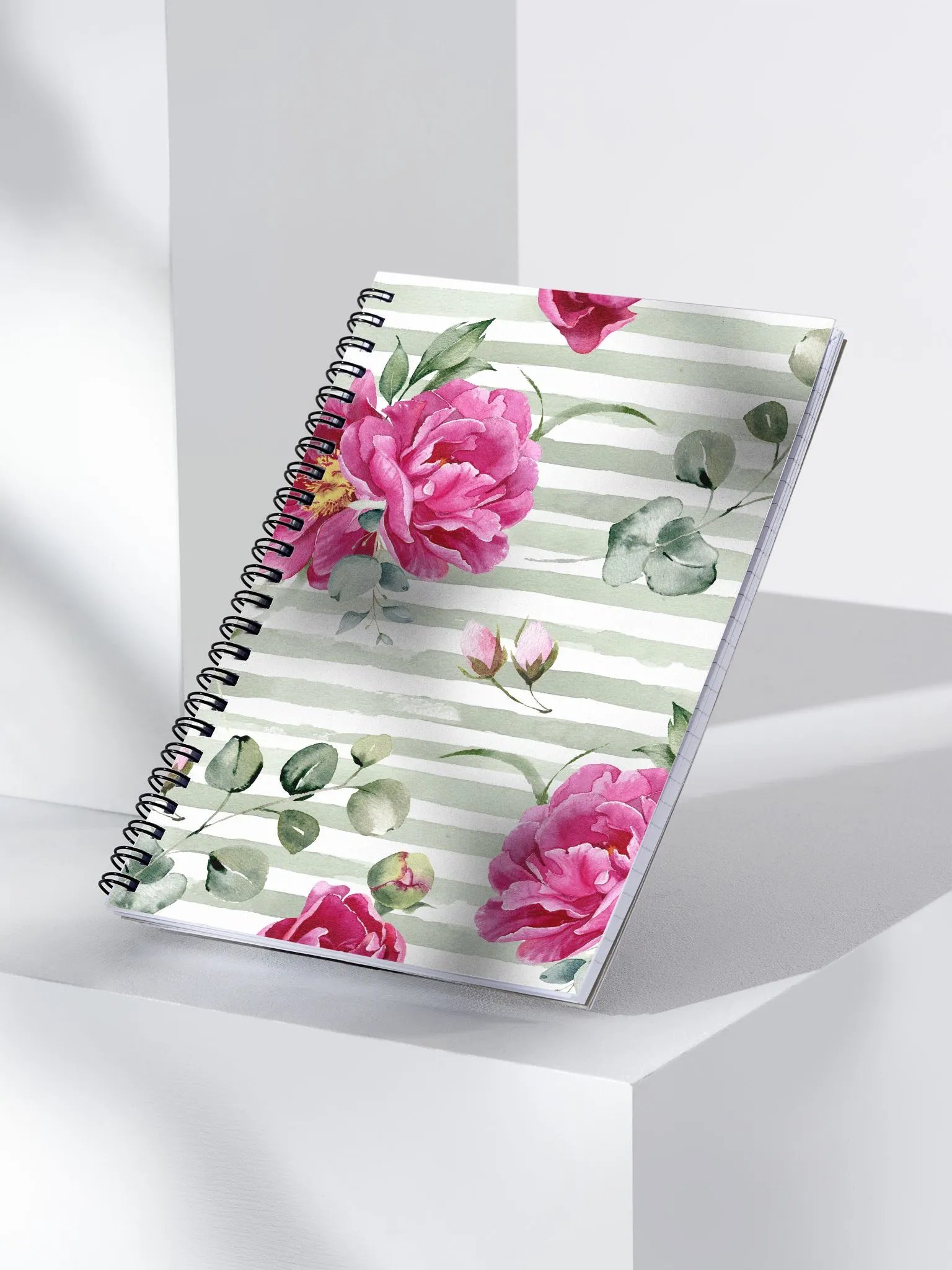 Peony Spiral Notebook product image (3)