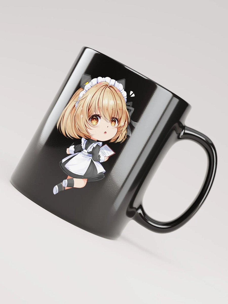 Black Glossy Mug - Mia Maid (Tower of Fantasy) product image (3)