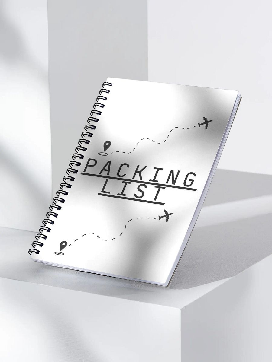 Jetsetter's Packing List Notebook product image (3)