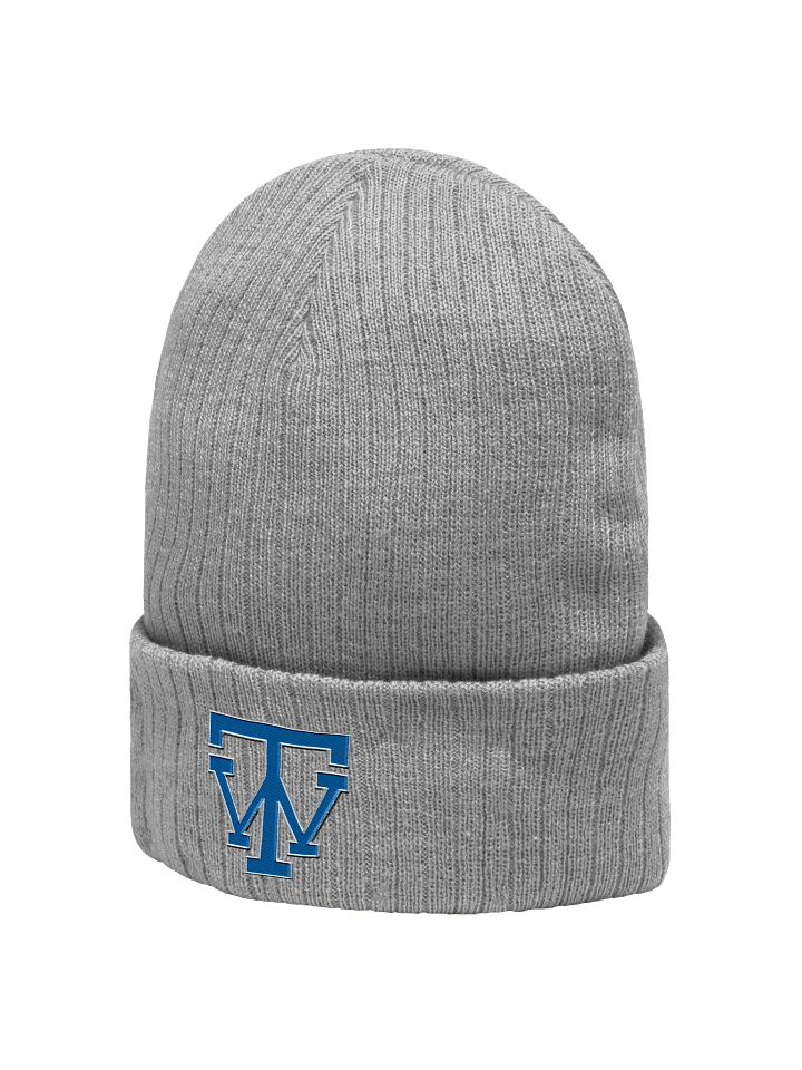 TW Logo Ribbed Knit Beanie product image (2)